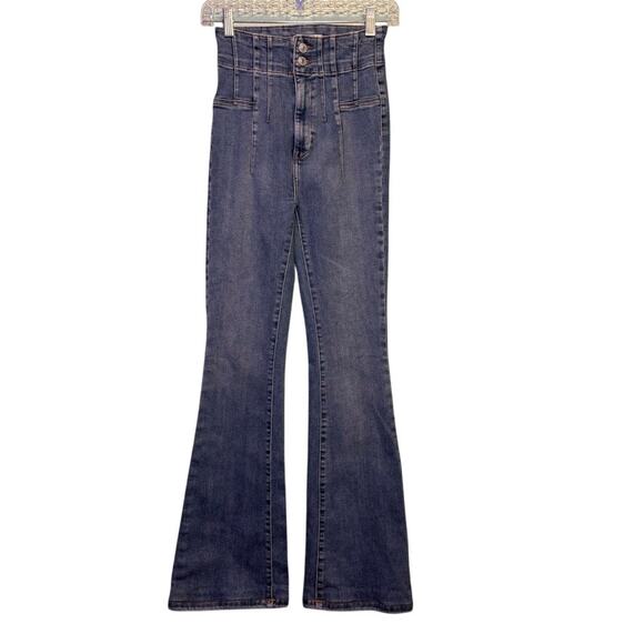 We The Free Denim - We The Free High-Rise Flare Jeans | Size 26 | Inseam 29”